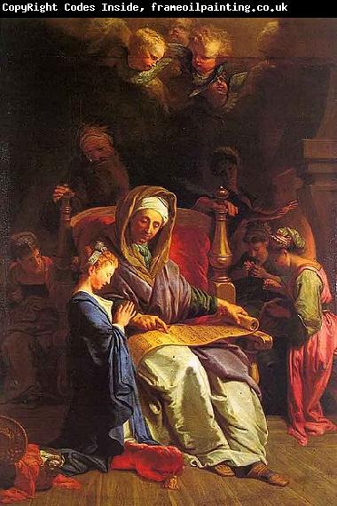 Jean-Baptiste Jouvenet The Education of the Virgin